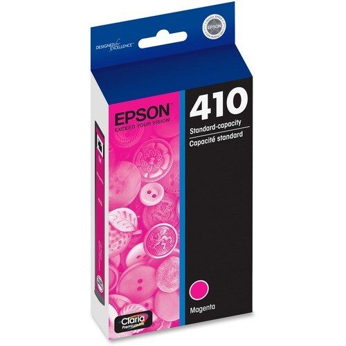 Cartouche d'encre jet d'encre Epson Claria 410 d'origine à rendement standard