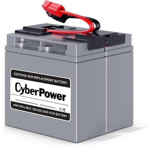 Cartouche de batterie de remplacement pour onduleur CyberPower CyberPower RB12170X2A pour
