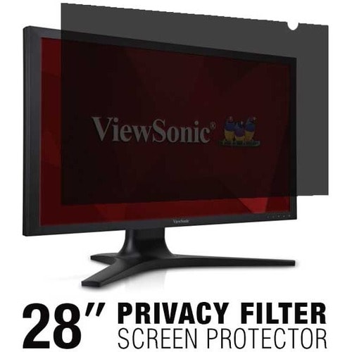 Filtre de confidentialité ViewSonic - Pour écran large 28"