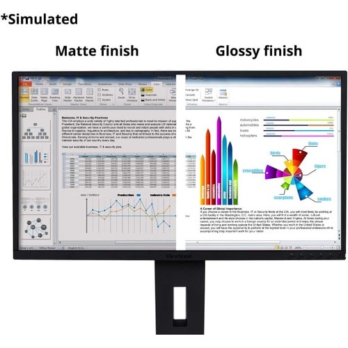 Filtre de confidentialité ViewSonic - Pour écran large 28"