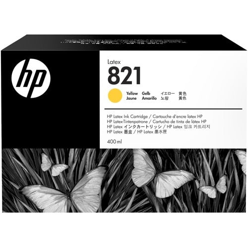 821 CARTUCHO DE TINTA LÁTEX AMARILLO DE 400 ML