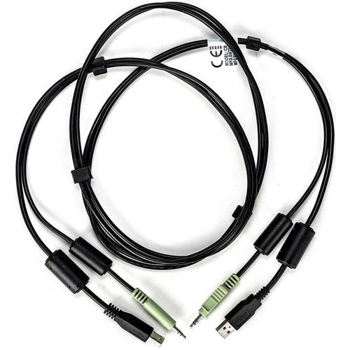 6FT CABLE ASSY 1-USB/1-AUDIO