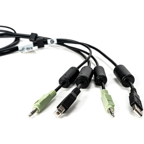 6FT CABLE ASSY 1-USB/1-AUDIO