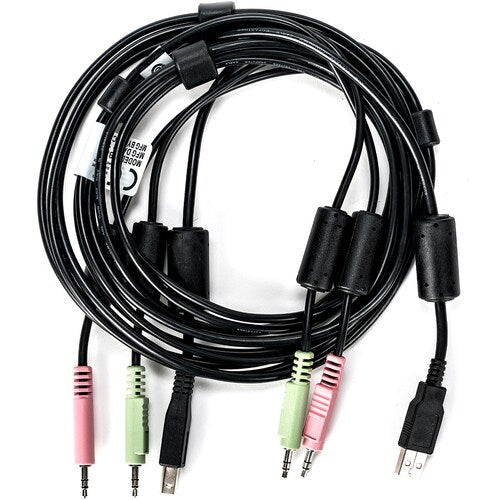 Cable KVM Vertiv AVOCENT - Cable KVM de 1,83 m (6 pies) para conmutador, teclado/ratón, A