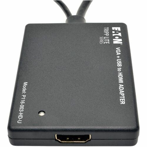 Adaptateur convertisseur composant VGA vers HDMI Tripp Lite avec alimentation audio USB