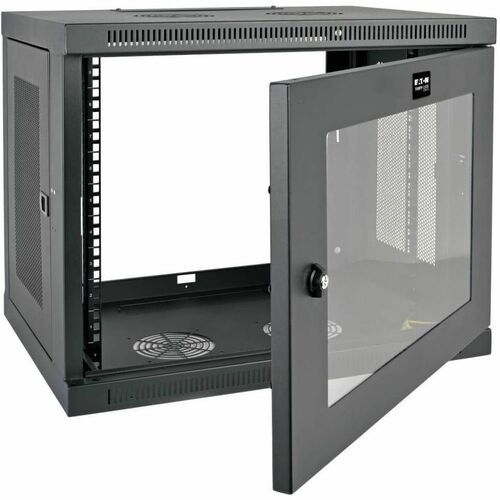 Tripp Lite by Eaton SRW9UG SmartRack 9U Wall-Mount Standard-Depth Rack Enclosure Cabinet