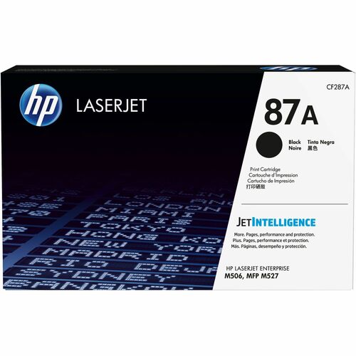 CARTUCHO DE TÓNER LASERJET NEGRO 87A