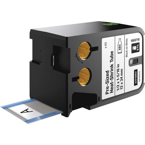 Dymo XTL Pre-Sized Heat-Shrink Tube Cartridge - 1/2" (12.70