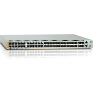Puertos FED 10/100/1000BASE-T, ranura SFP combinada X24, SFP/SFP+ combinado X24