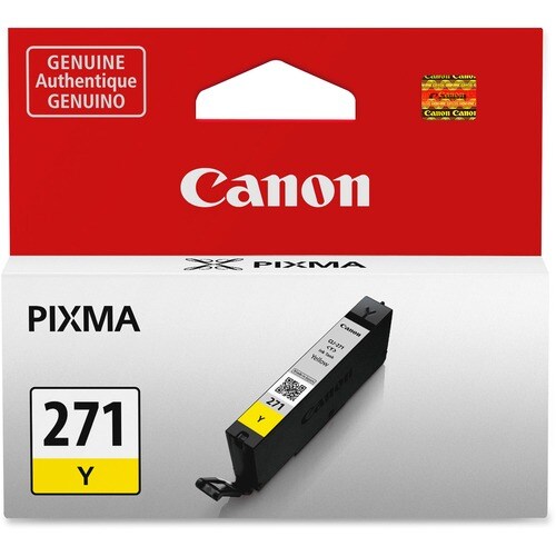 CLI-271 RÉSERVOIR D'ENCRE JAUNE AUCUN RETOUR