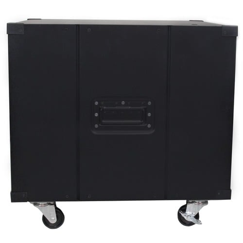 StarTech.com 4-Post 9U Mobile Open Frame Server Rack, 19" Network Roll