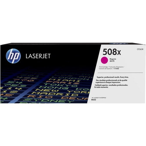 HP 508X Original High Yield Laser Toner Cartridge - Magenta