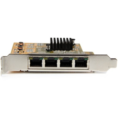 Tarjeta adaptadora de red PCI Express Gigabit de 4 puertos de StarTech.com