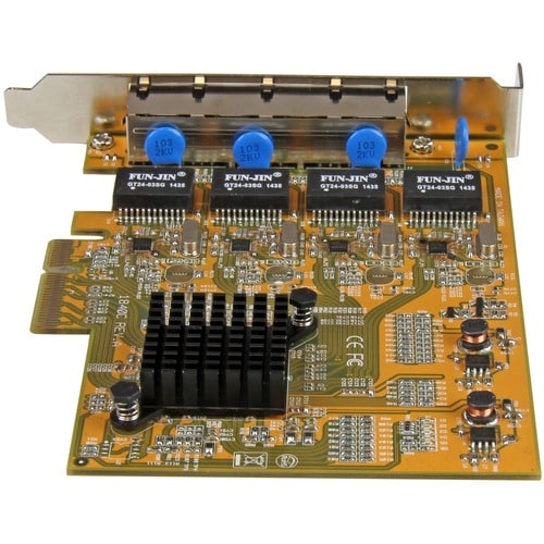 Tarjeta adaptadora de red PCI Express Gigabit de 4 puertos de StarTech.com