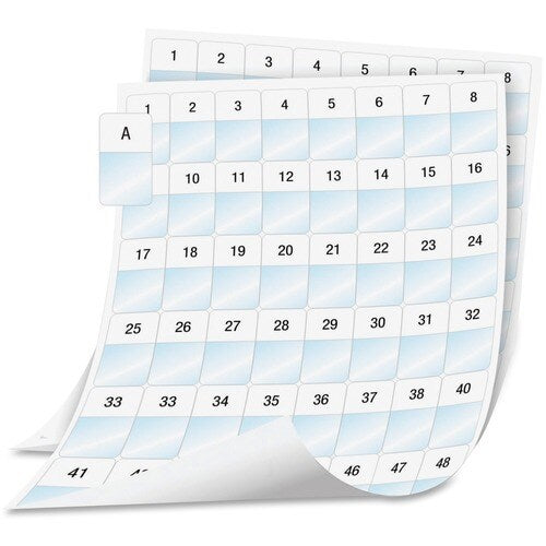 Dymo XTL Laminated Wire/Cable Wrap Sheet Labels - 1" (25.40