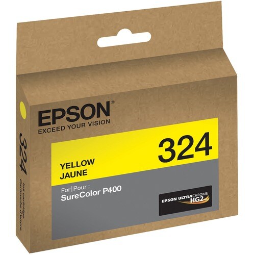 Cartouche d'encre jet d'encre d'origine Epson UltraChrome 324 - Jaune