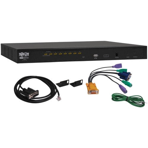 8PORT 1U KVM SWITCH