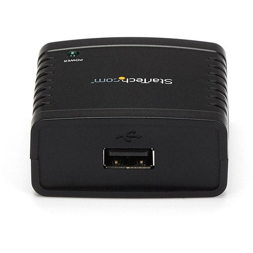 Serveur d'impression réseau LPR StarTech.com Ethernet 10/100 Mbit/s vers USB 2.0