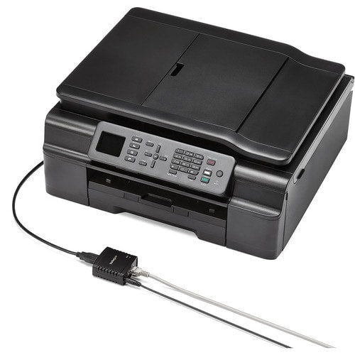 Serveur d'impression réseau LPR StarTech.com Ethernet 10/100 Mbit/s vers USB 2.0