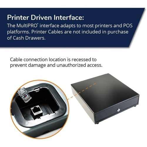 apg Standard- Duty Point of Sale Cash Drawer | Vasario Series VP320-BL1416 - USD