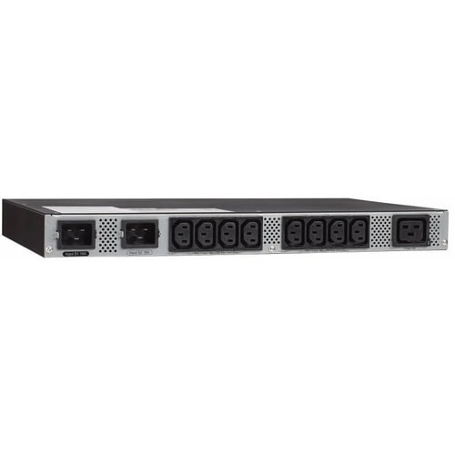 Unité de distribution d'alimentation Eaton eATS 9 prises - NEMA L6-20P - 8 x IEC 60320 C13, 1 x IEC 603