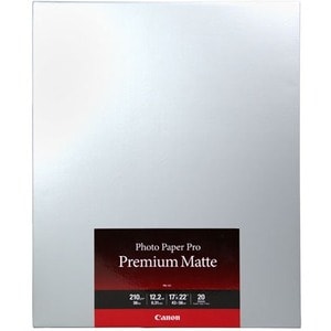 PAPIER PHOTO PRO PREMIUM MAT PM-101 17X 22PO 20 FEUILLES/PAQUET SANS RETRN