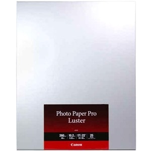 LU-101 17X22IN PAPIER PHOTO PRO LUSTER 25 FEUILLES/PAQUET AUCUN RETOUR
