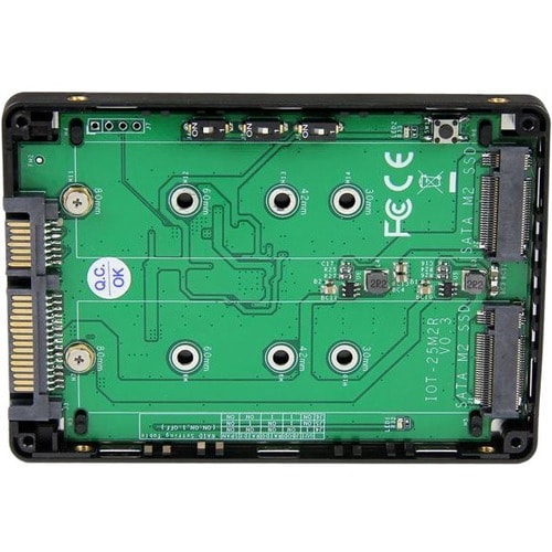 Adaptateur double SSD M.2 NGFF vers SATA 2,5 pouces avec prise en charge RAID TRIM
