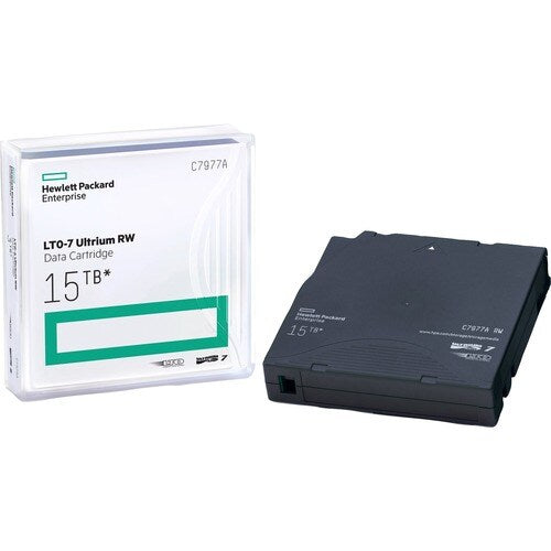 Cartucho de datos HPE LTO Ultrium-7 - LTO-7 - Regrabable - Labe