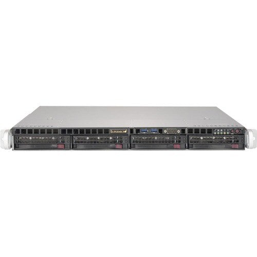 Système serveur barebone Supermicro SuperServer 5019S-MN4 - Montable en rack 1U