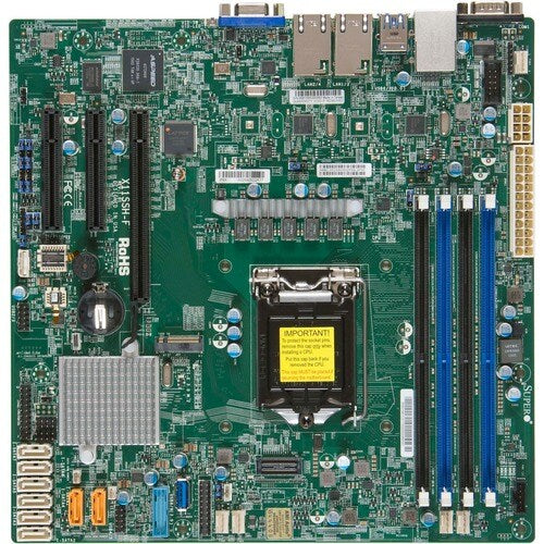 X11SSH-F C236 LGA1151 E3-1200 MÁXIMO 64 GB DDR4 ATX PCIE
