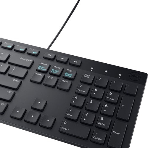 KEYBOARD KB216 BLACK 580-ADRQ FRENCH
