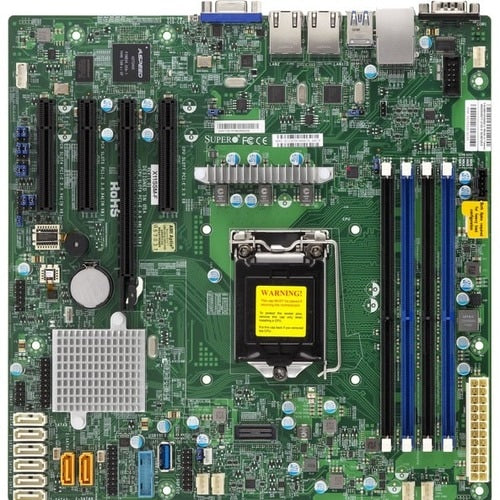 X11SSM-O LGA1151 C236 MAX-64 Go PCIE