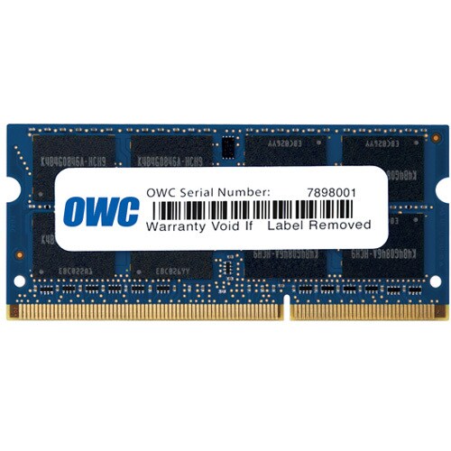 12,0 Go (8 Go + 4 Go) PC3-10600 DDR3 1333 MHz SO-DIMM 204 broches CL9