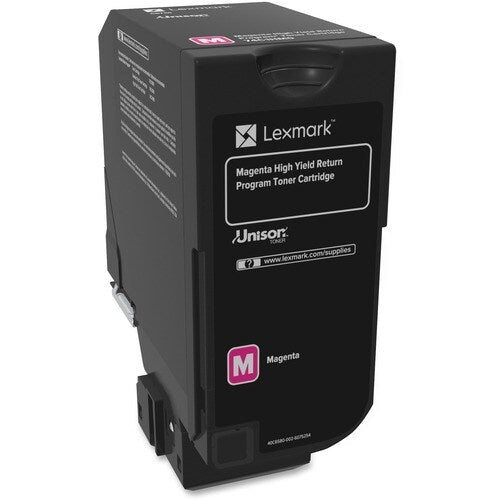 CARTOUCHE DE TONER MAGENTA À HAUTE CAPACITÉ CS725, PROGRAMME DE RETOUR