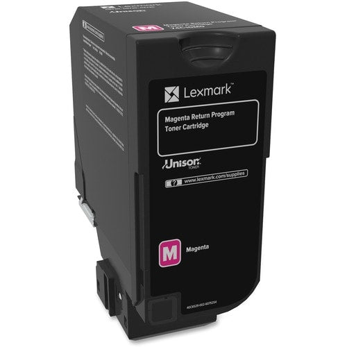CARTOUCHE DE TONER MAGENTA À RETOUR CS720 CS725 CX725