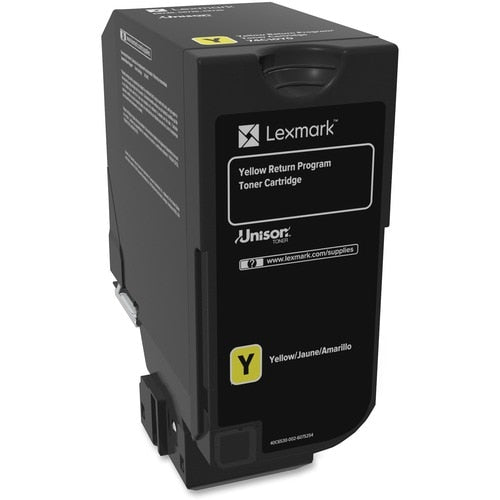 CARTOUCHE DE TONER JAUNE À RETOUR CS720 CS725 CX725