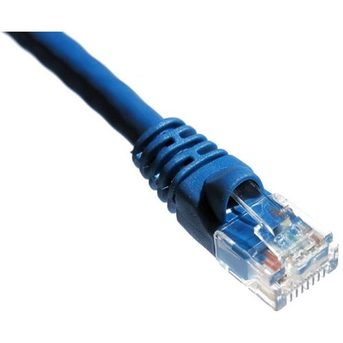 Axiom Memory Axiom 1FT CAT6A 650mhz Patch Cable Molded Boot (Blue)