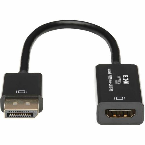 Tripp Lite 6in DisplayPort to HDMI Adapter Converter 4K x 2K Active UHD DP to HDMI M/F DPort 1.2 6"