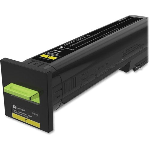 CARTOUCHE DE TONER JAUNE À HAUT RENDEMENT CS820, PROGRAMME DE RETOUR