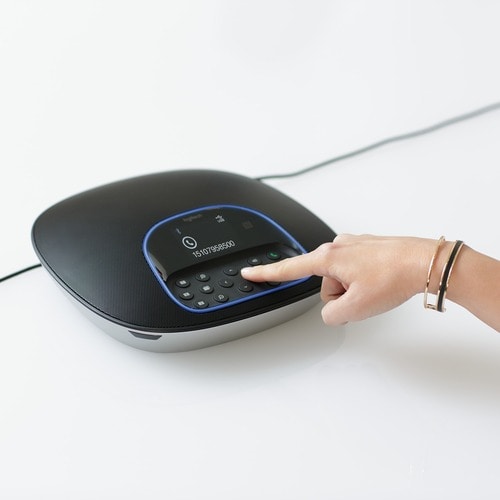 Système de visioconférence Logitech GROUP avec microphones d'extension