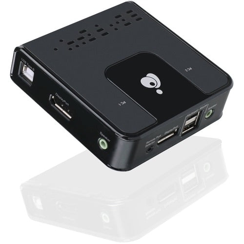 CONMUTADOR KVM DP DE 2 PUERTOS CON VIDEO DE ALTA DEFINICIÓN 4K TECNOLOGÍA USB 2.0