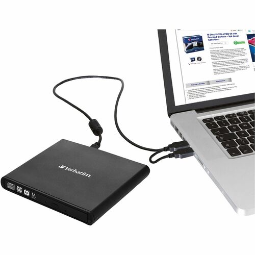 GRAVEUR CD/DVD EXTERNE SLIMLINE MULTI 4