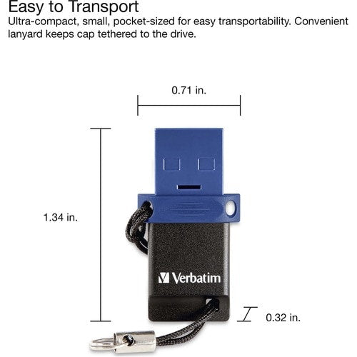 16GB STORE N GO DUAL USB FLASH MULTI 4