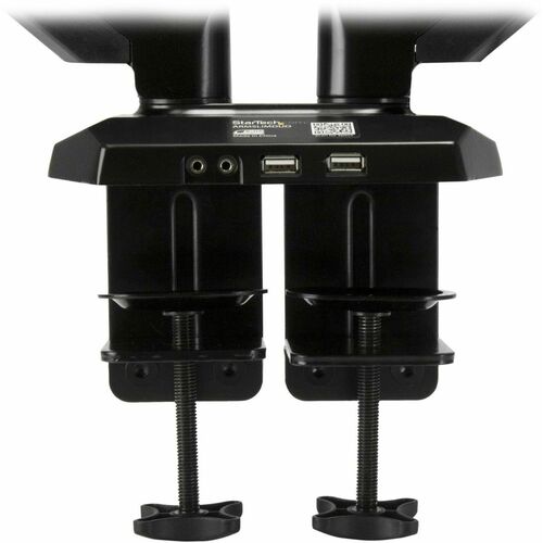StarTech.com Dual Monitor Arm, USB Hub and Audio P