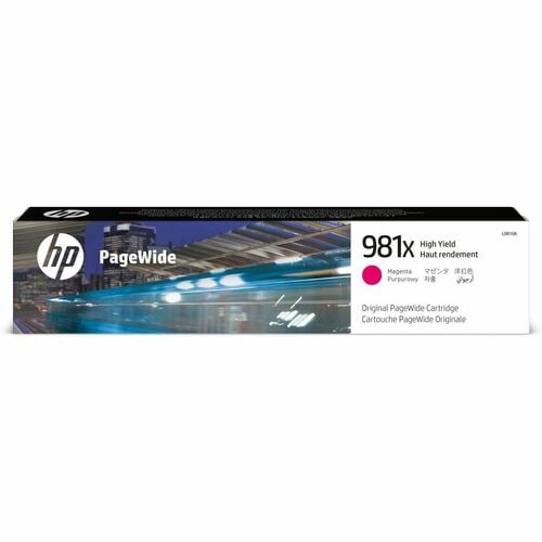 Cartouche d'encre jet d'encre HP 981X (L0R10A) d'origine à haut rendement -
