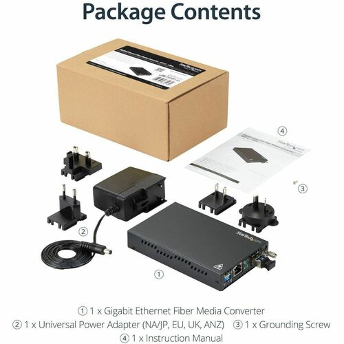 StarTech.com Gigabit Ethernet Copper-to