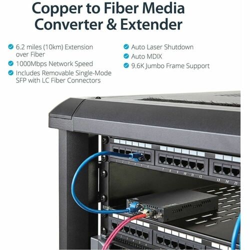 StarTech.com Gigabit Ethernet Copper-to