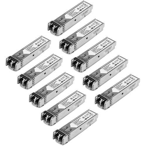 Módulo SFP compatible con HPE J4858C de StarTech.com (paquete de 10) - 1000BASE