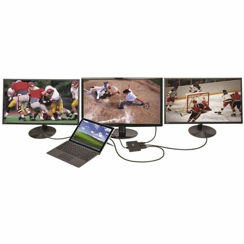 Adaptateur Keyspan 3 ports Mini DisplayPort 1.2 vers DisplayPort Multi
